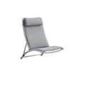 "Stijlvolle Hangstoel met Aluminium Frame en Comfortabele Stoffering"