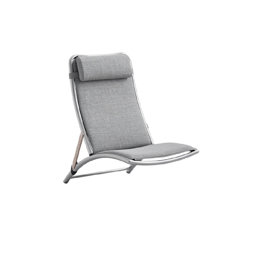 "Stijlvolle Hangstoel met Aluminium Frame en Comfortabele Stoffering"